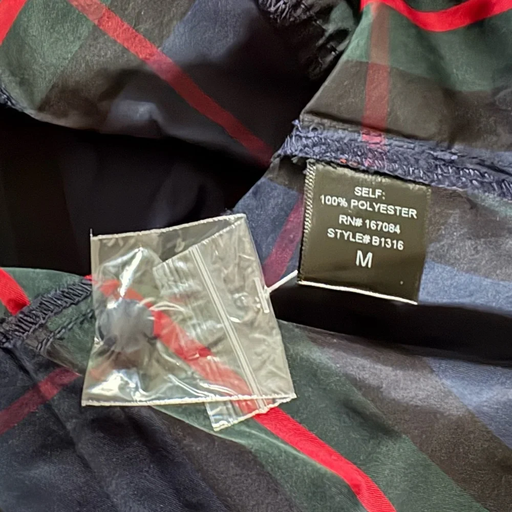 Tuckernuck Pomander Place Women's Fraser Plaid Ashlen Blouse, Size Medium - Picture 6 of 8